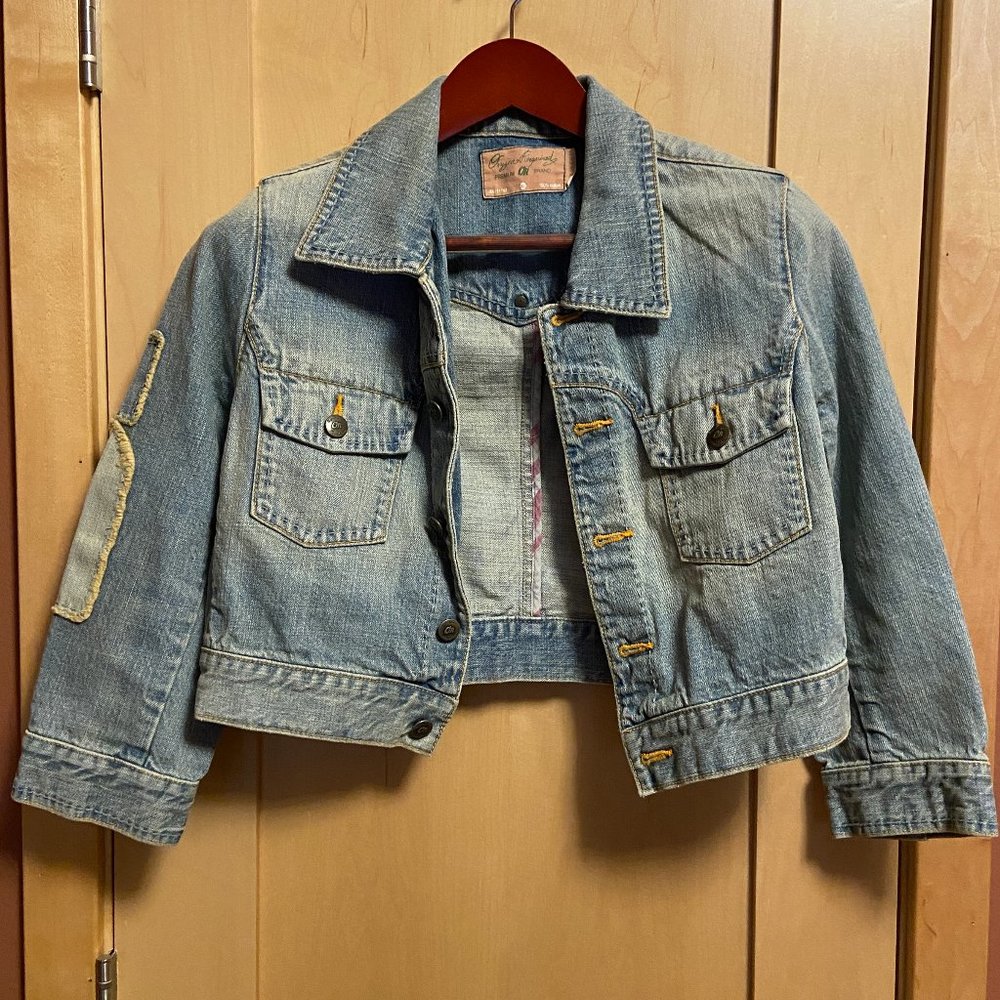Oxygen Required Women's Jean Jacket: Size XL